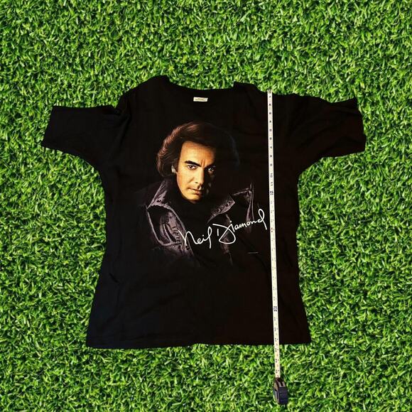 Vintage 1996 Neil Diamond U.S. Tour Concert T-Shirt Double-Sided Graphic Size L - Picture 5 of 7